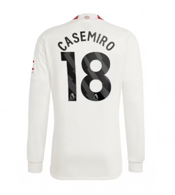 Manchester United Casemiro #18 Tredjetröja 2023-24 Långärmad